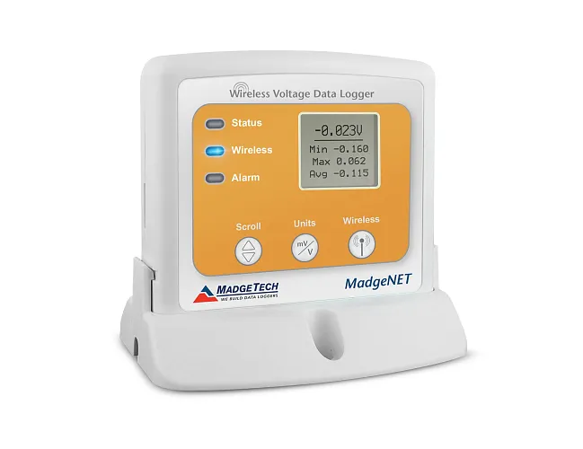 RFVolt2000A | Bezdrátový data logger elektrického napětí s displejem
